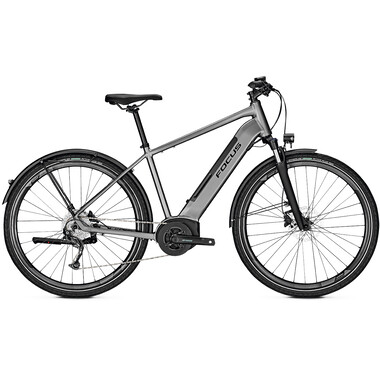 Bicicleta de paseo eléctrica FOCUS PLANET² 5.9 DIAMANT Gris 2020 0